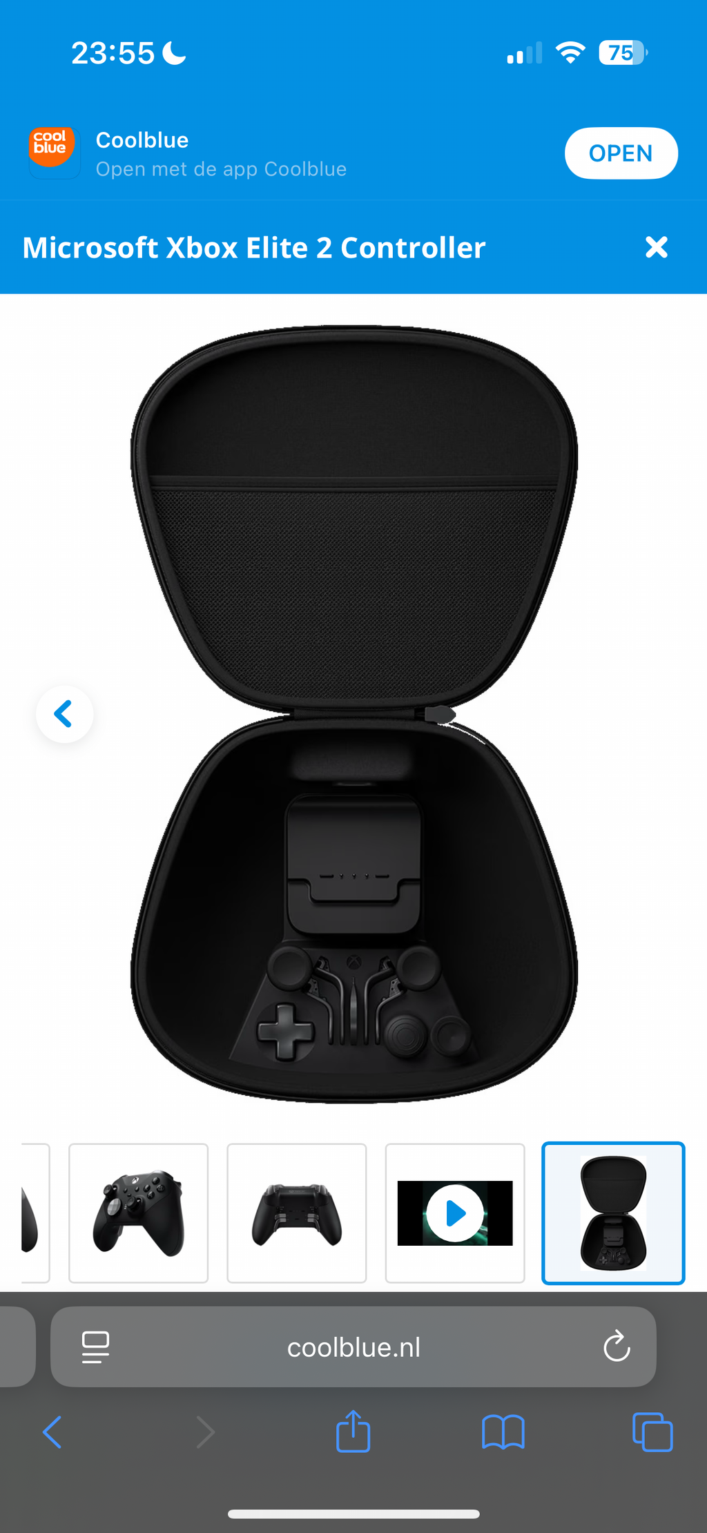 Xbox Elite Wireless Controller Series 2 Zwart – Voor Xbox Series S/X