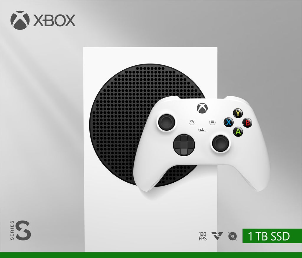 Xbox Series S 1TB Wit – Next-Gen Gaming Console