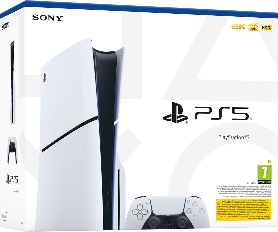 PlayStation 5 Disc Edition – 825GB SSD – Wit